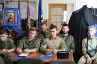 Начались учебные сборы членов Ставропольского окружного казачьего общества