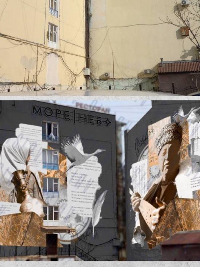 <i>На фасадах домов в Махачкале к юбилею поэта Расула Гамзатова создадут муралы</i>