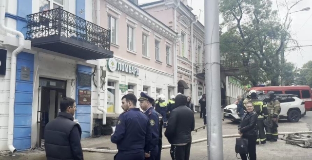<i>Следствие установит причины пожара в центре Ставрополя</i>