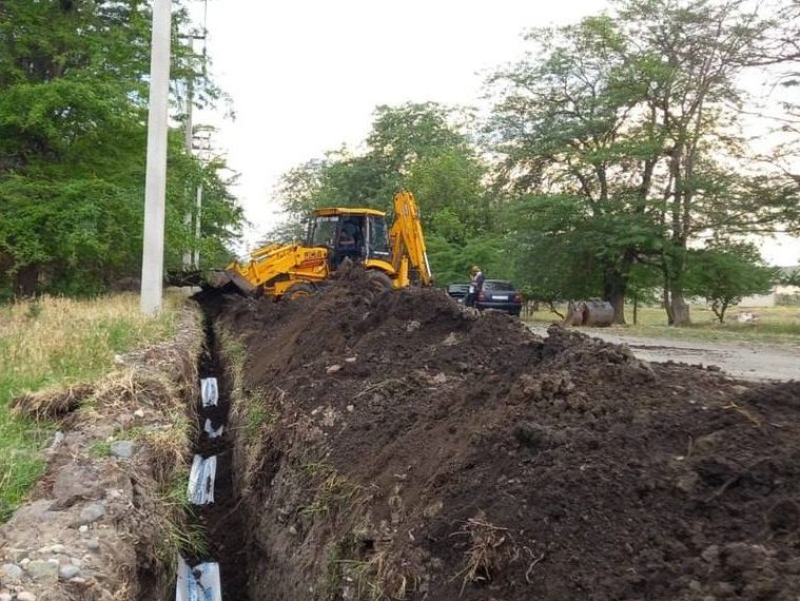 Новые трубопровод обеспечит водой жителей села Южное Малгобекского района