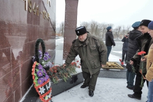 Новоселицкие казаки отметили день освобождения села