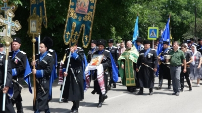 Ставропольские казаки отметили праздник Троицы