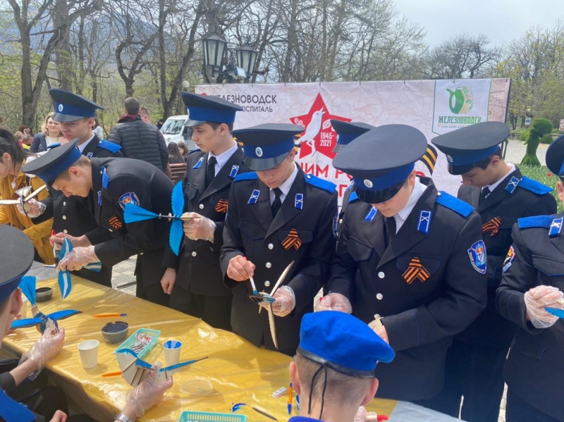 В Железноводске 24 апреля открыли станции для раскраски соловьев