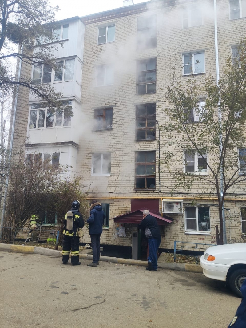 В Ставрополе оперативно потушили пожар в переулке Расковой