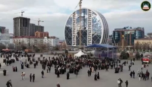 Скачки в Грозном посвятили свадьбе сына Рамзана Кадырова