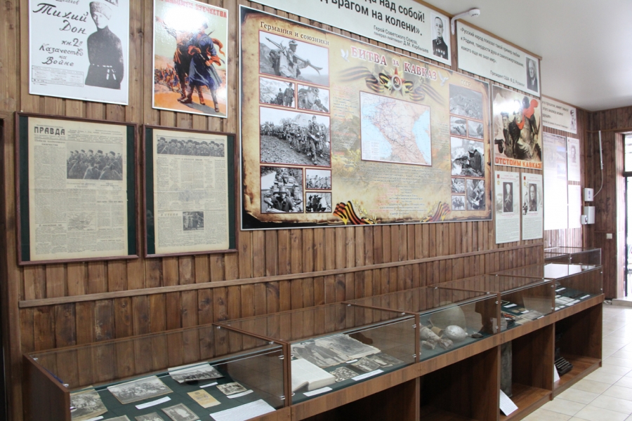 В Минераловодском казачьем музее открыли новую посвященную Великой Отечественной войне экспозицию