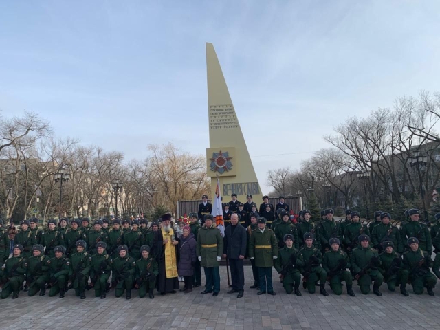 <i>В Невинномысске еще 101 солдат срочной службы принял военную присягу</i>
