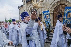 Казаки Cтаврополя приняли участие в праздничном богослужении