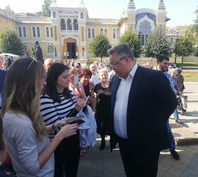 Губернатор Ставрополья ответил на вопросы журналистов федеральных СМИ