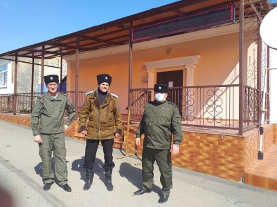 Более 250 казаков ежедневно задействованы в рейдах по соблюдению карантина на Ставрополье