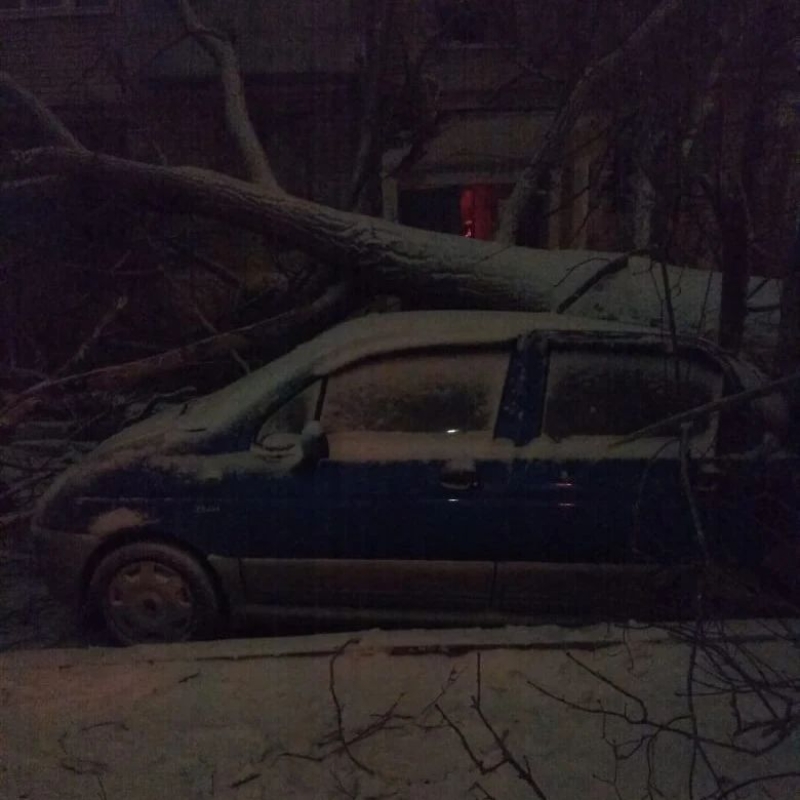 Ставропольцев просят отказаться от поездок из-за сильного ветра и снега 15-16 января