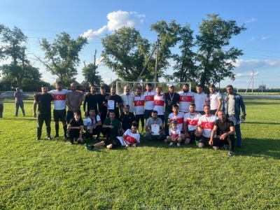 В селе Русском на Ставрополье почтили память погибших бойцов СВО футбольным турниром