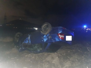 Вблизи Пятигорска разбился 26-летний водитель на LADA Priora
