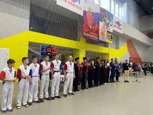 Невинномысские казачата приняли участие в соревнованиях по самбо