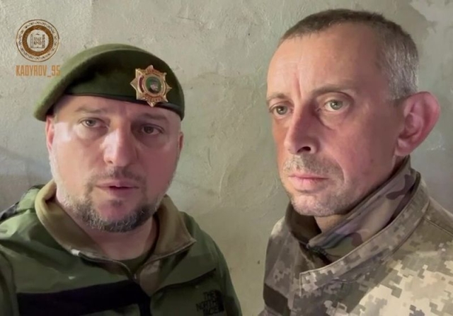 <i>Командир чеченского «Ахмата» пожалел участников «мясного штурма» в Клещеевке. Видео</i>