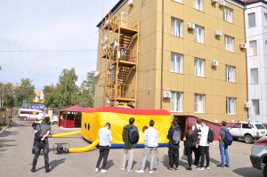 Студенты Северо-Кавказского университета узнали о работе спасателей