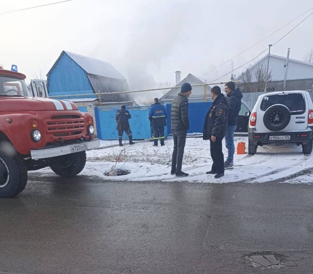 <i>В селе Предгорного округа при пожаре в частном доме погибла пожилая женщина</i>