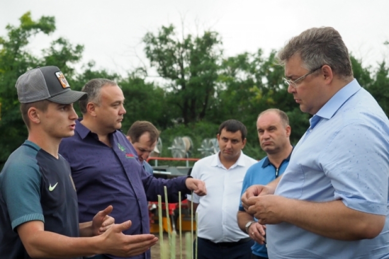 Губернатор Владимиров ознакомился с развитием питомника «Сады Ставрополья»