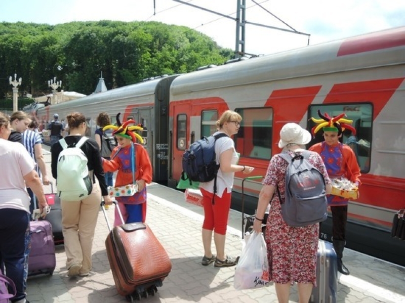 Железнодорожный вокзал Кисловодска в 2023 году принял рекордное число пассажиров