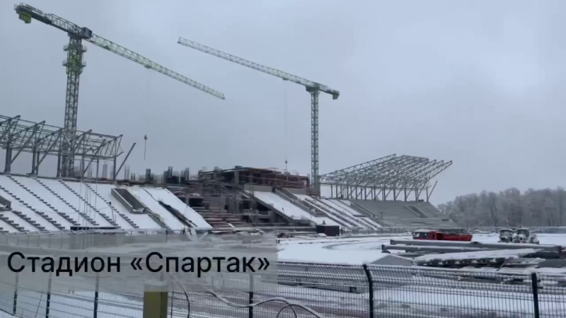 Во Владикавказе стадион «Спартак» готов на 66%