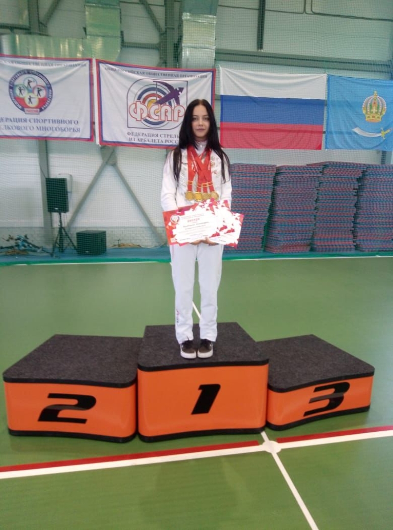 Арбалетчица из Ставрополя привезла четыре «золота» международных соревнований