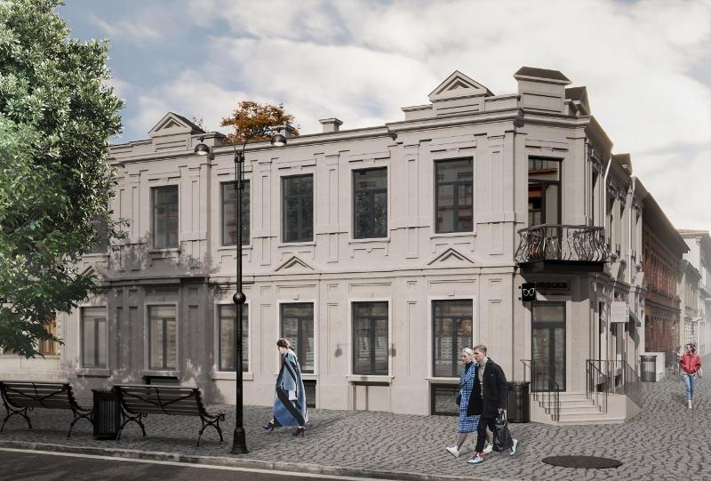 В центре Пятигорска восстановят фасад исторического здания
