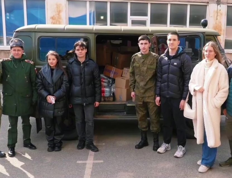 Ставропольский СКФУ собрал и отправил бойцам СВО новую партию помощи