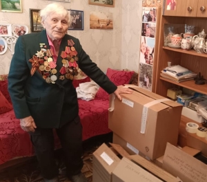 В Ставрополе 98-летний ветеран организовала сбор помощи для СВО