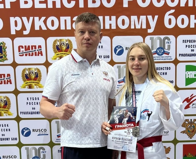<i>Рукопашница из Ставрополя завоевала серебро на Кубке России в Брянске</i>