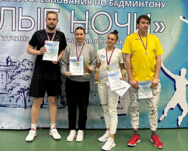 <i>Бадминтонисты Ставрополья выиграли 5 медалей на турнире «Белые ночи»</i>