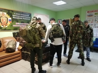 В Кисловодске проводили на службу ещё 60 мобилизованных