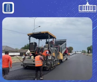 В КБР продолжается ремонт центральной улицы села Дыгулыбгей