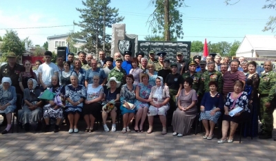 Памятник ветеранам боевых действий открыли в Новопавловске