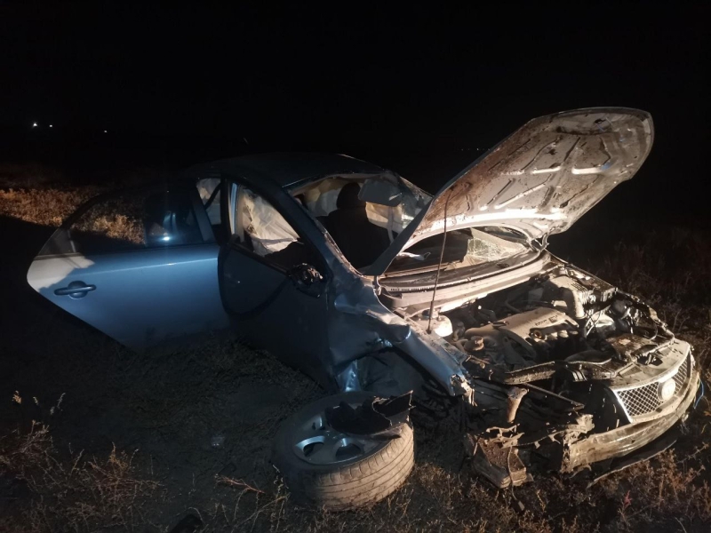 В Благодарненском округе погиб 29-летний водитель при кувырке Kia Cerato