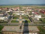 Вид со смотровой площадки Башни Согласия на г. Магас