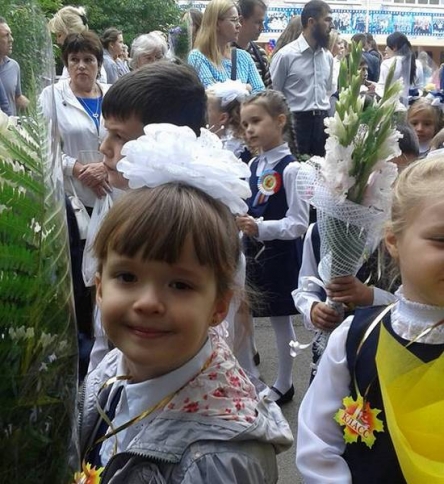 За партой в первый раз