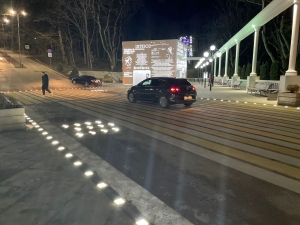В Железноводске создали «умный» Курортный пешеходный переход