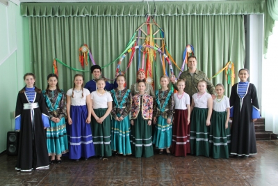 Учащие школы №41 города Ставрополя отметили казачью масленицу