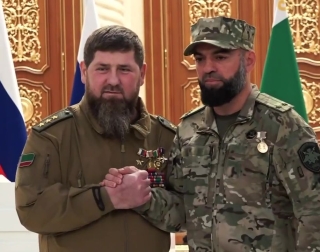 Глава Чечни поблагодарил за службу командира полка «Ахмат-Россия» Элимханова в день его рождения