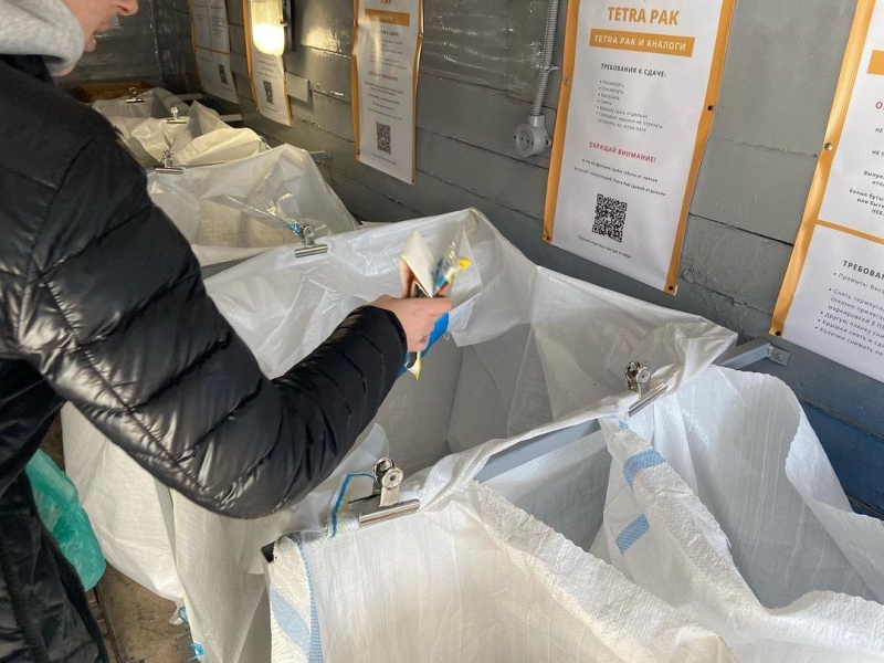 Стационарный пункт приема отходов всероссийского проекта «Экодвор» в Ставрополе подтвердил востребованность
