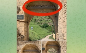 В Дербенте запретили забрасывать камни на ворота древней стены