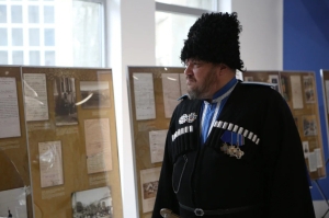 В СКФУ открылась выставка «Герои-казаки на службе Отечеству»