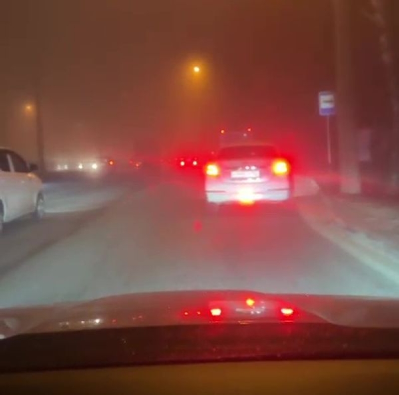 ГИБДД предупредила водителей о сильнейшем тумане в Ставрополе