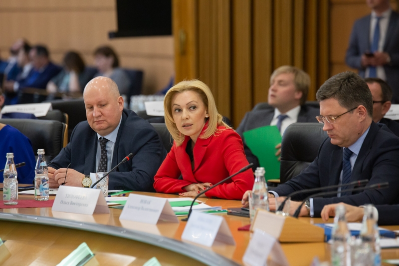 Ольга Тимофеева выступила с докладом на заседании коллегии