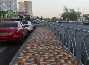 В Ставрополе сделали непрерывную пешеходную зону по левой стороне улицы Макарова