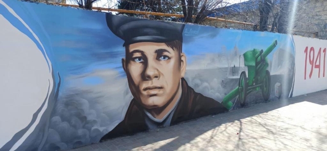<i>В Ставрополе к 9 мая завершили граффити</i>
