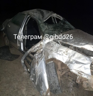 В Арзгирском округе в ДТП погиб неопытный водитель