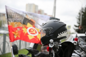 По Ставрополю проехал мотомарш «Дороги Победы – встреча на рубеже»