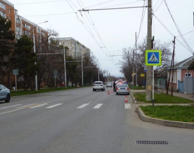 В Ставрополе невнимательный водитель сбил на зебре 13-летнего мальчика