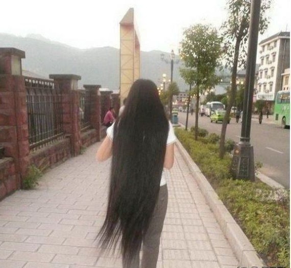 Когда у твоей девушки длинные волосы